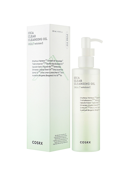 Очищувальна олія Cosrx Pure Fit Cica Clear Cleansing Oil