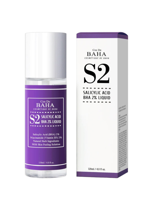 Тонік для звуження пір Cos De Baha Salicylic Acid BHA 2% Liquid