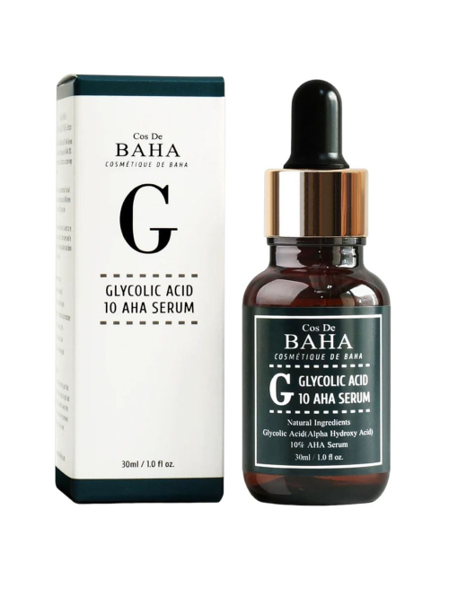 Сироватка з гліколевою кислотою Cos De BAHA Glycolic Acid 10% AHA Serum