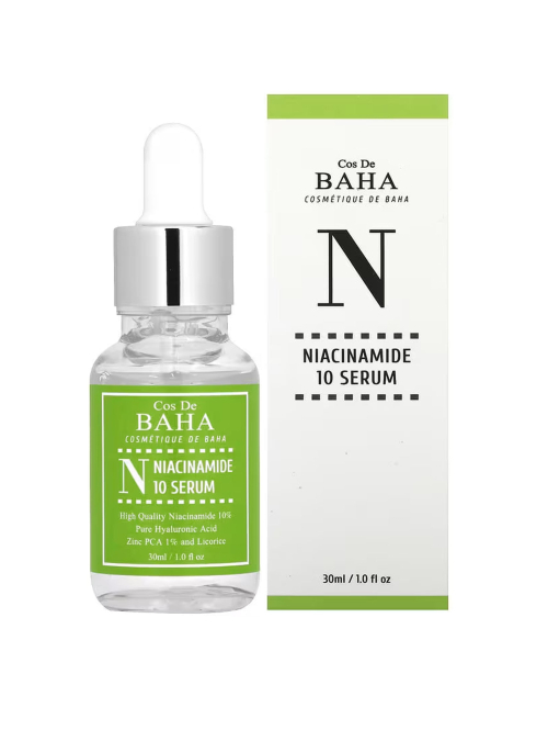 Сироватка з ніацинамідом і цинком Cos de Baha Niacinamide 10 Serum