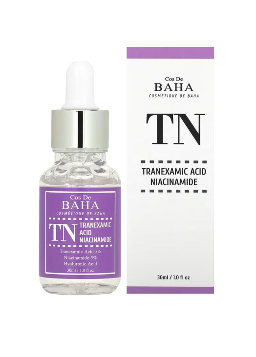 Сироватка від пігментації Cos De BAHA Tranexamic Acid Niacinamide Serum, 30 ml