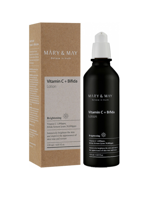 Лосьон для лица с бифидобактериями и витамином C Mary & May Vitamine C + Bifida Lotion