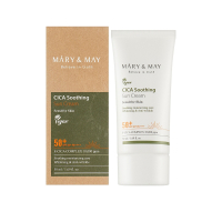 Успокаивающий солнцезащитный крем Mary&May Vegan Cica Soothing Sun Cream SPF 50+ PA++++ 