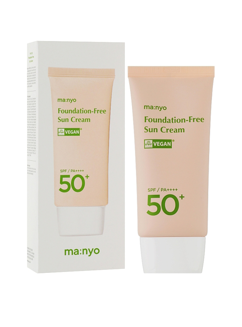 Тонувальний спф-крем Manyo Foundation-Free Sun Cream