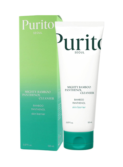 Гель для вмивання з пантенолом та екстрактом бамбука Purito Seoul Mighty Bamboo Panthenol Cleanser