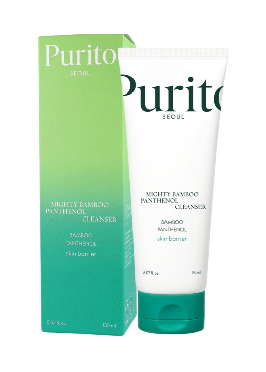 Гель для вмивання з пантенолом та екстрактом бамбука Purito Seoul Mighty Bamboo Panthenol Cleanser