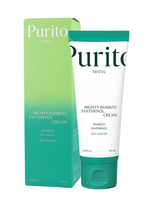 Зволожувальний крем з пантенолом та екстрактом бамбука Purito Seoul Mighty Bamboo Panthenol Cream