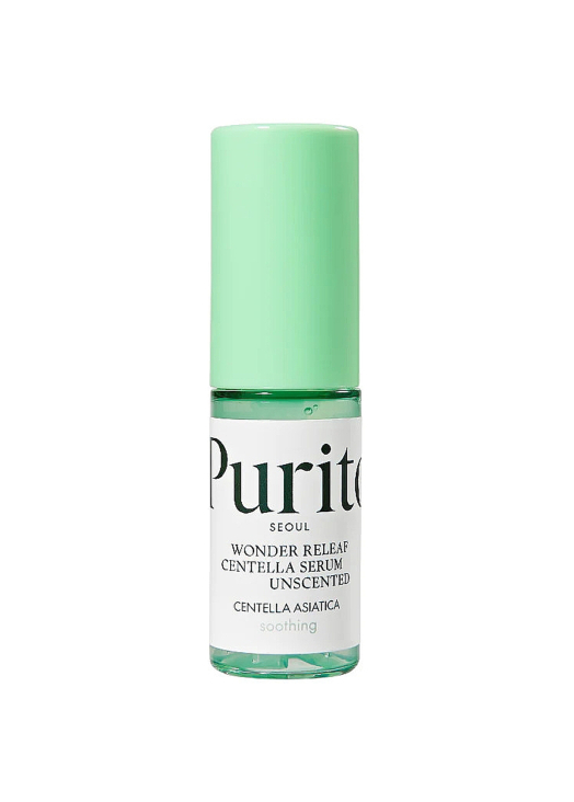 Мініатюра сироватки з центелою та пептидами Purito Seoul Wonder Releaf Centella Serum Unscented