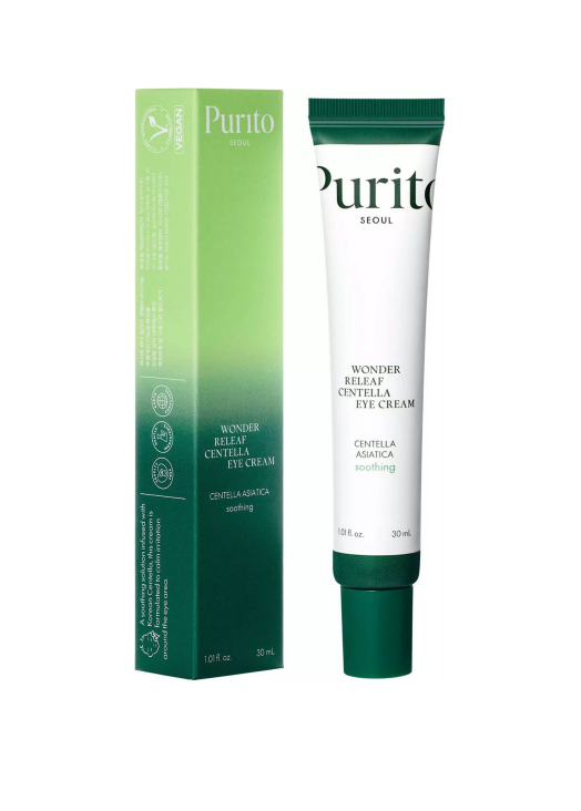 Пептидний крем для шкіри навколо очей Purito Seoul Wonder Releaf Centella Eye Cream