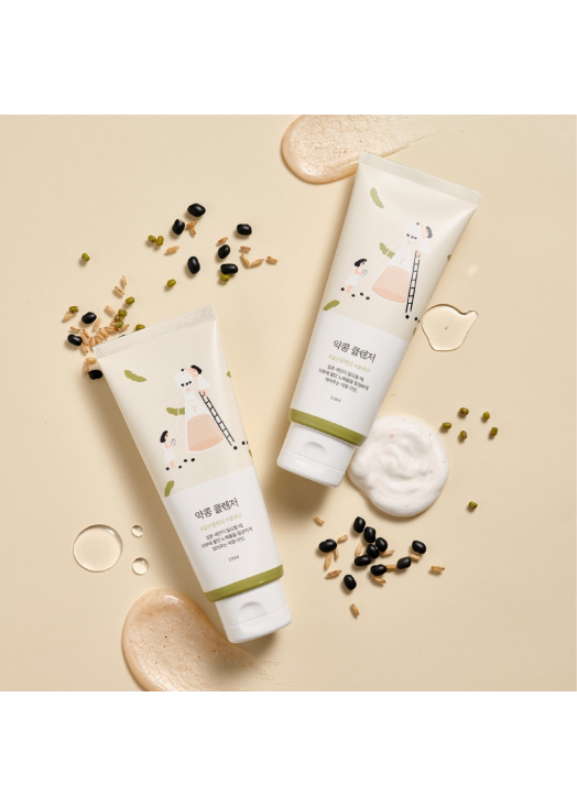 Пенка с экстрактом черных соевых бобов Round Lab Soybean Сleanser