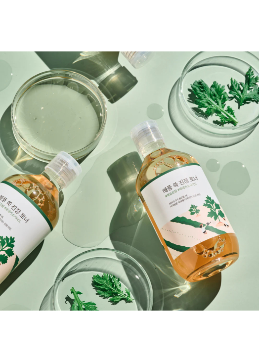 Заспокійливий тонер з полином Round Lab Mugwort Calming Toner