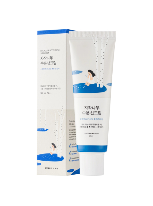Сонцезахисний крем Round Lab Birch Juice Moisturizing Sunscreen