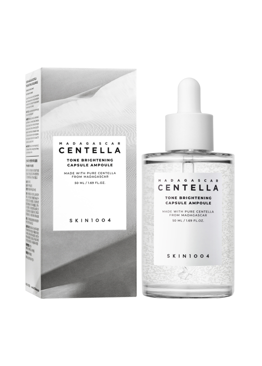 Ампульная сыворотка с центеллой и ниацинамидом Skin1004 Madagascar Centella Tone Brightening Capsule Ampoule, 50 ml