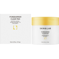Багатофункціональні кислотні пілінг-педи SKIN&LAB Porebarrier Clear Pad