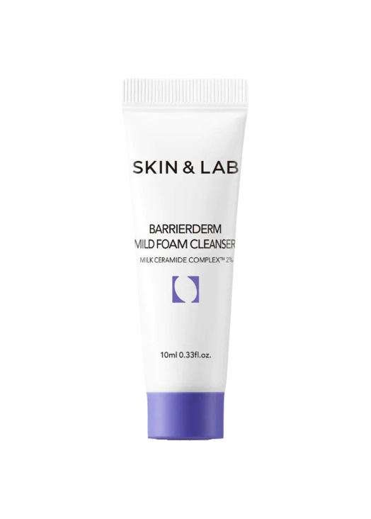 Мініатюра м'якої пінки Skin&Lab Barrierderm Mild Foam Cleanser