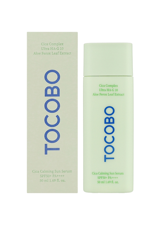 Сонцезахисна сироватка Tocobo Cica Calming Sun Serum
