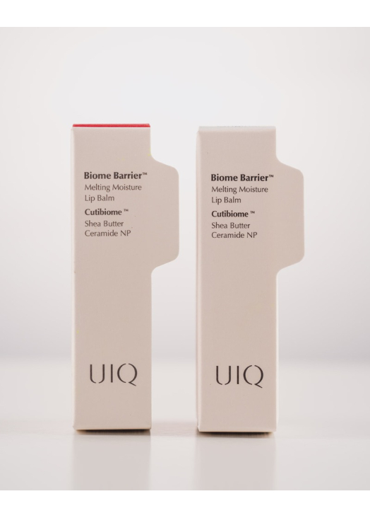 Відновлюючий бальзам для губ з відтінком UIQ Biome Barrier Melting Moisture Lip Balm Rosy