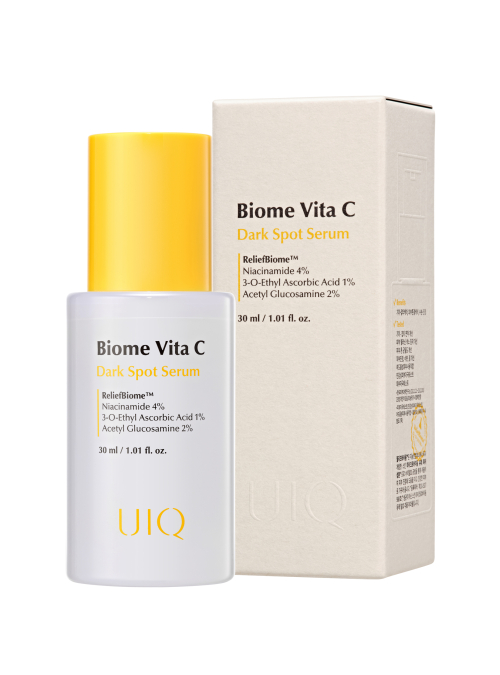 Освітлююча сироватка з вітаміном c та пробіотиками UIQ Biome Vita C Dark Spot Serum