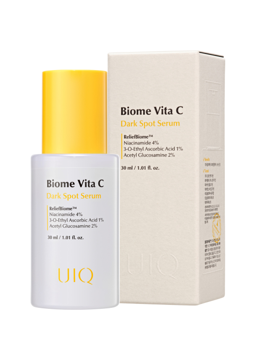 Осветляющая сыворотка с витамином c и пробиотиками UIQ Biome Vita C Dark Spot Serum