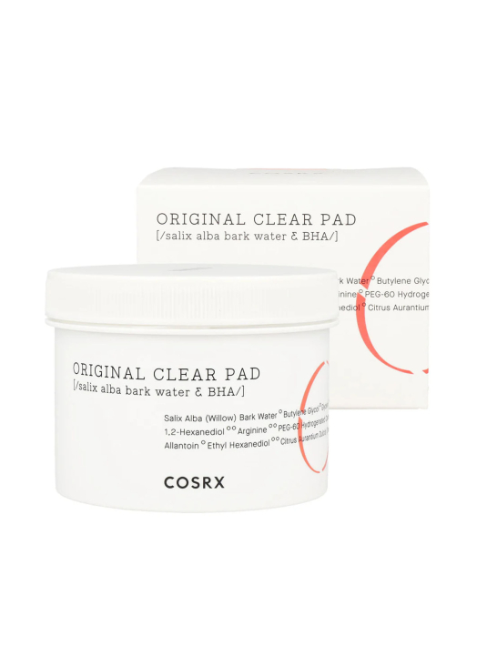 Спонжі з ВНА-кислотами Cosrx One Step Original Clear Pads