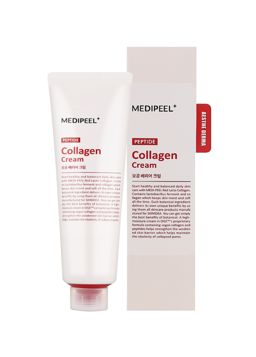 Крем з колагеном і лактобактеріями Medipeel+ Red Lacto Collagen Barrier Cream