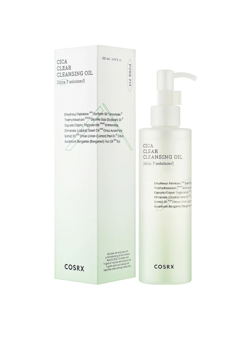 Гидрофильное масло для лица Cosrx Pure Fit Cica Clear Cleansing Oil