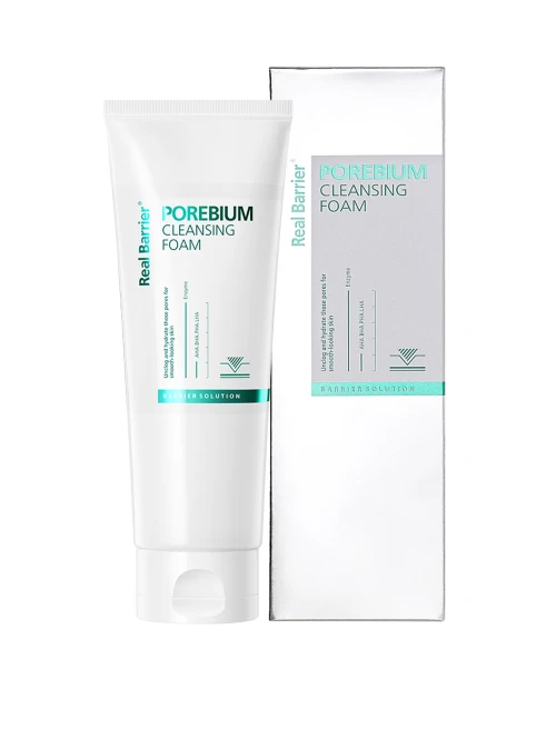Энзимная пенка для глубокого очищения Real Barrier Porebium Cleansing Foam