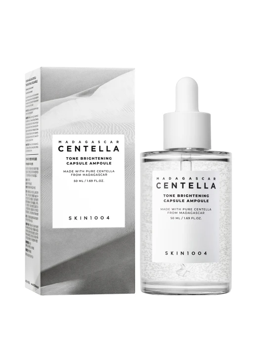 Ампульна сироватка з центелою та ніацинамідом Skin1004 Madagascar Centella Tone Brightening Capsule Ampoule, 50 ml