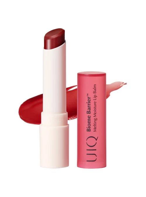 Восстанавливающий бальзам для губ с оттенком UIQ Biome Barrier Melting Moisture Lip Balm Rosy