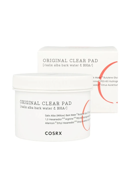 Спонжі з ВНА-кислотами Cosrx One Step Original Clear Pads
